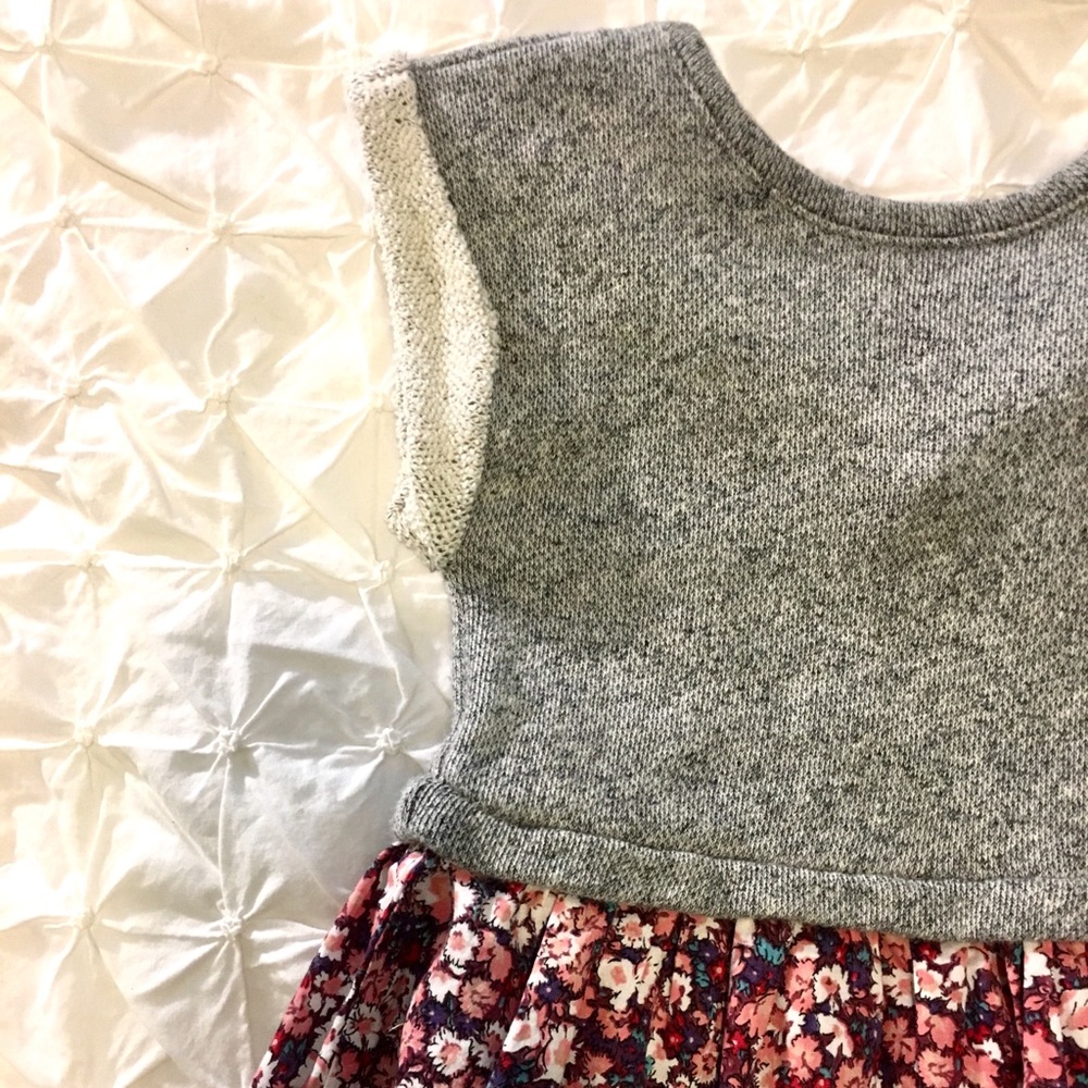 gap Kids mix fabric dress! Size 2T - Picture 2 of 3